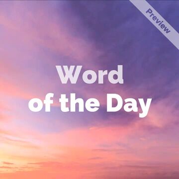 Word of the Day