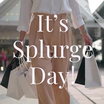 National Splurge Day