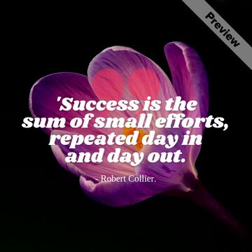 Quote of the Day: Small Wins Matter