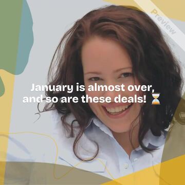 Last Chance for January Deals!